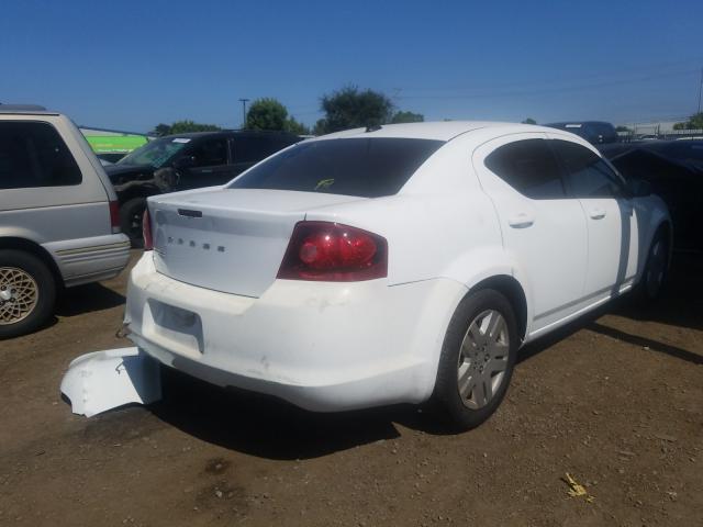 2014 DODGE AVENGER SE 1C3CDZAB4EN219662