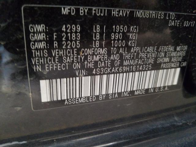 2017 SUBARU IMPREZA SP 4S3GKAK69H1614325