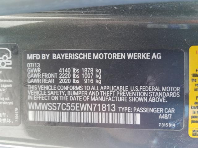 2014 MINI COOPER S P WMWSS7C55EWN71813