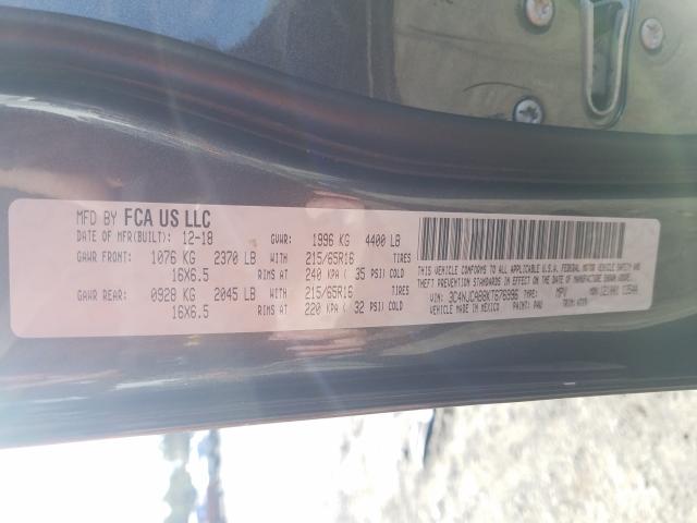 2019 JEEP COMPASS SP 3C4NJCAB8KT676996