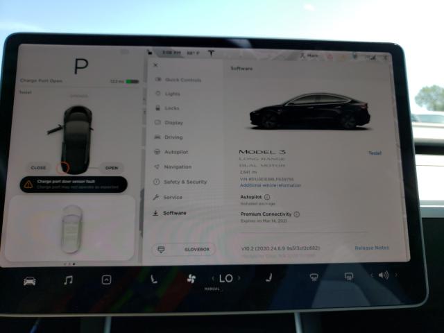 2020 TESLA MODEL 3 5YJ3E1EB8LF639795