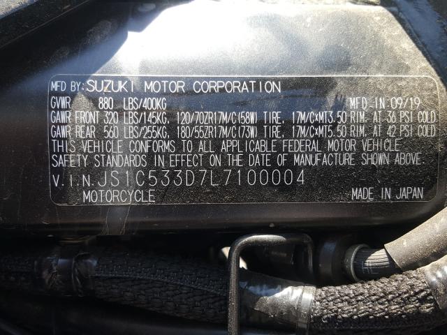 2020 SUZUKI GSX-S750 M JS1C533D7L7100004