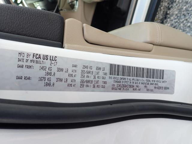 2017 JEEP GRAND CHER 1C4RJEBG6HC798364