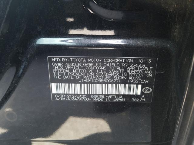 2014 LEXUS IS 250 JTHCF1D25E5006771