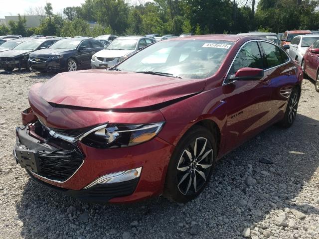 2020 CHEVROLET MALIBU RS 1G1ZG5ST7LF066272