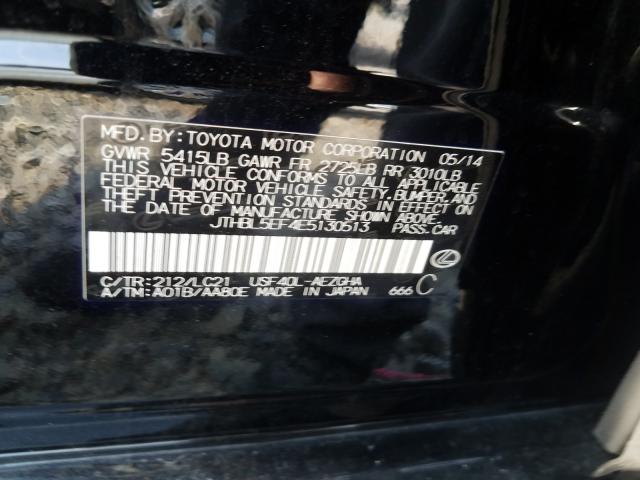 2014 LEXUS LS 460 JTHBL5EF4E5130513