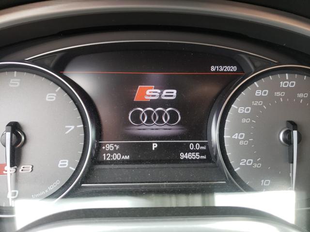 2013 AUDI S8 QUATTRO WAUD2AFD4DN017935