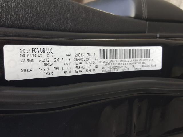 2016 DODGE DURANGO SX 1C4RDJAG1GC323527