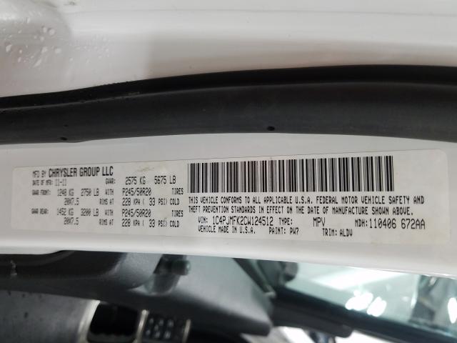 2012 JEEP LIBERTY JE 1C4PJMFK2CW124512