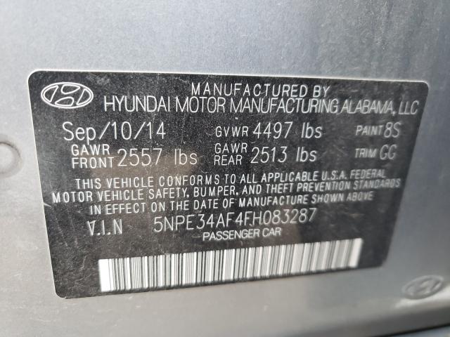 2015 HYUNDAI SONATA SPO - 5NPE34AF4FH083287