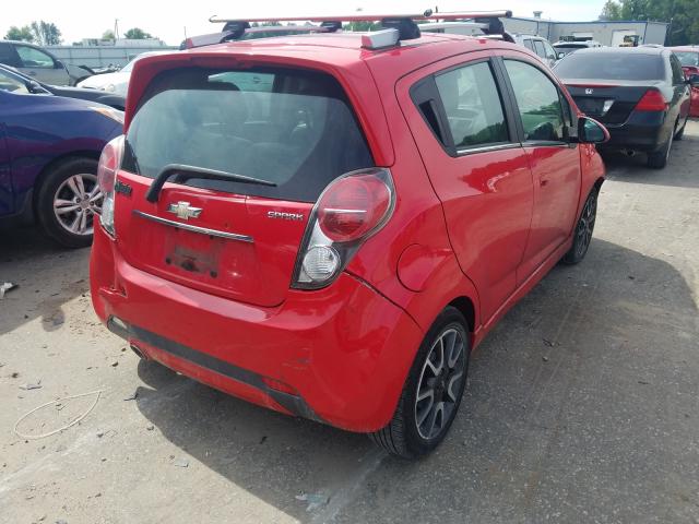 2013 CHEVROLET SPARK 2LT KL8CF6S90DC559801