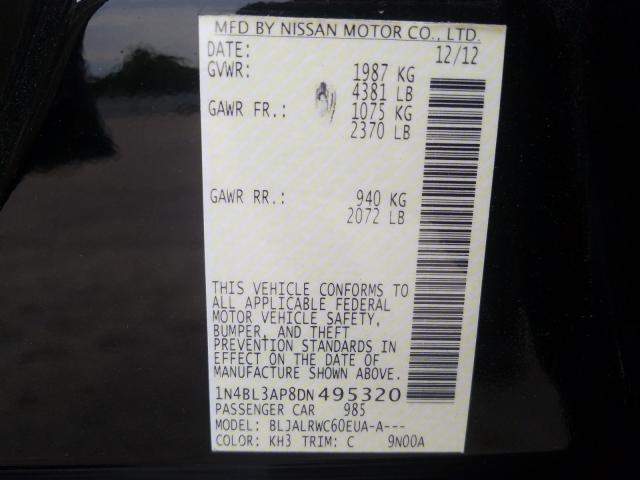 2013 NISSAN ALTIMA 3.5 1N4BL3AP8DN495320