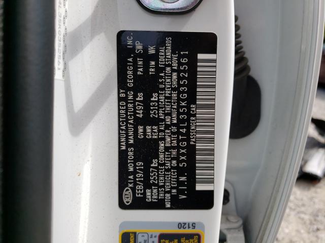 2019 KIA OPTIMA LX 5XXGT4L35KG352561