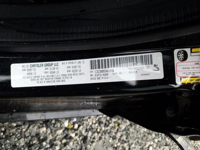 2013 CHRYSLER 200 TOURIN 1C3CCBBB5DN633489