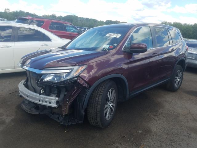 2016 HONDA PILOT EXL 5FNYF6H5XGB083470