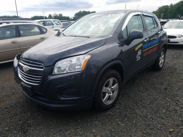 2016 CHEVROLET TRAX LS 3GNCJNSBXGL158372