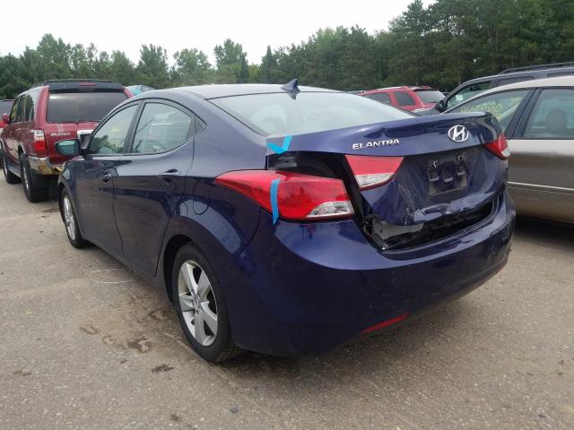 2013 HYUNDAI ELANTRA GL 5NPDH4AE4DH370274