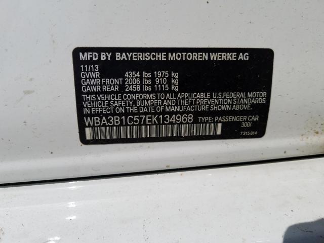 2014 BMW 320 I WBA3B1C57EK134968
