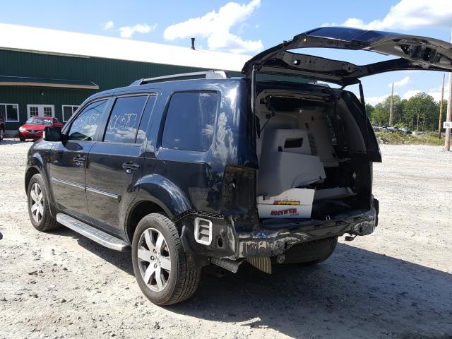 2014 HONDA PILOT TOUR 5FNYF3H95EB001739