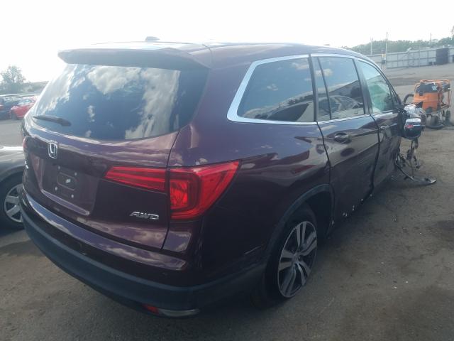 2016 HONDA PILOT EXL 5FNYF6H5XGB083470