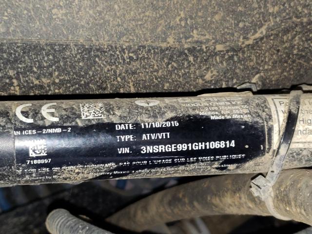 2016 POLARIS GENERAL 10 3NSRGE991GH106814