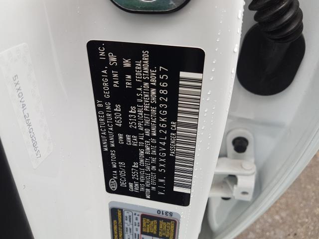 2019 KIA OPTIMA SXL 5XXGV4L26KG328657