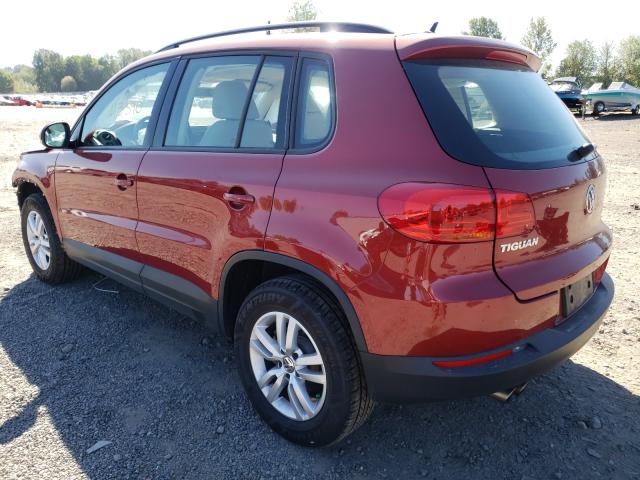 2016 VOLKSWAGEN TIGUAN S - WVGBV7AXXGW054892