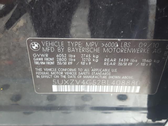 2011 BMW X5 5UXZV4C52BL408880