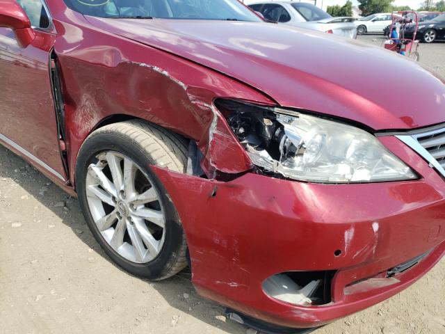 2011 LEXUS ES 350 JTHBK1EG9B2447396