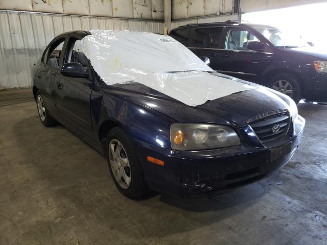 hyundai elantra 2004 vin kmhdn46d44u896592
