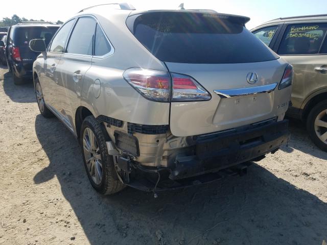 2013 LEXUS RX 350 2T2ZK1BA1DC101102