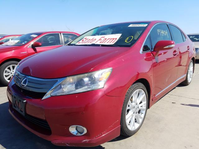 2010 LEXUS HS 250H JTHBB1BAXA2014703