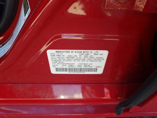 2013 INFINITI G37 JN1CV6AR3DM352554