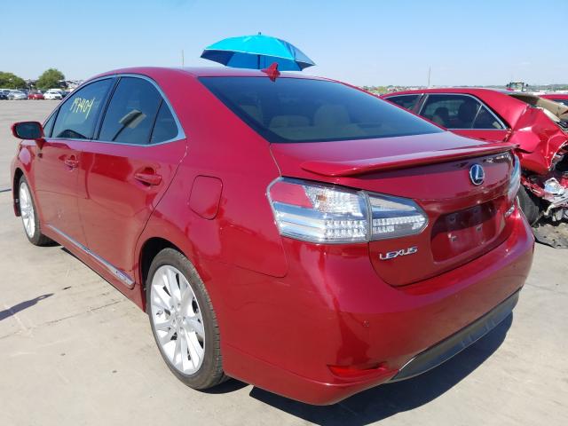 2010 LEXUS HS 250H JTHBB1BAXA2014703