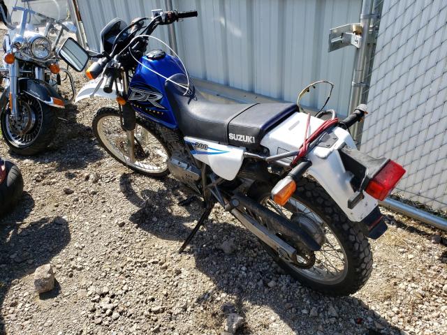 2001 SUZUKI DR200 SET JS1SH42A612100019