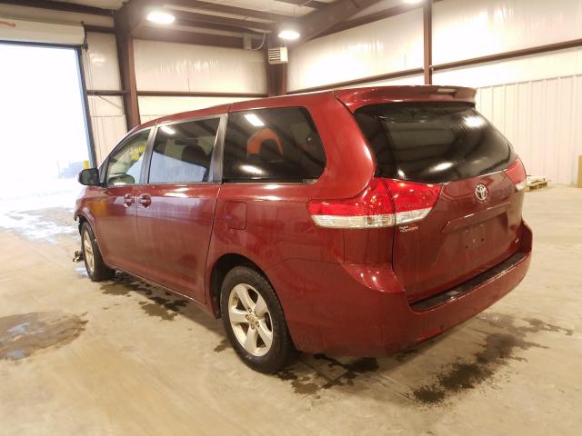 2012 TOYOTA SIENNA BAS 5TDKA3DC4CS015498
