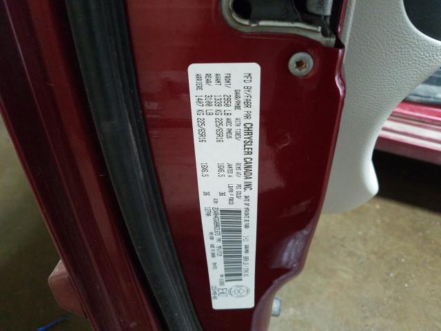 2011 DODGE GRAND CARA 2D4RN4DG0BR631673