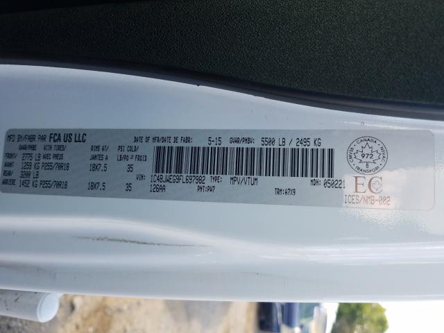 2015 JEEP WRANGLER U 1C4BJWEG9FL697982