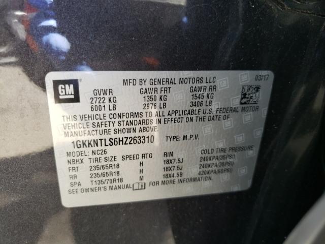 2017 GMC ACADIA ALL 1GKKNTLS6HZ263310