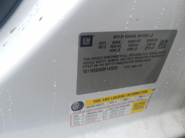 2013 CHEVROLET MALIBU 2LT 1G11E5SA5DF143529