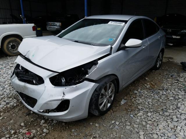 2014 HYUNDAI ACCENT GLS KMHCU4AE6EU746287