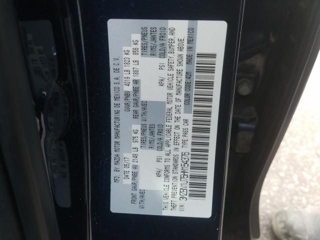 2017 MAZDA 3 SPORT 3MZBN1U75HM154376