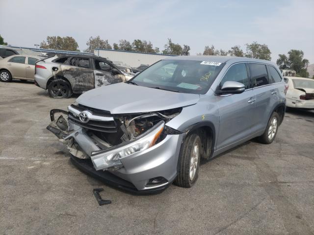 2016 TOYOTA HIGHLANDER 5TDZKRFH6GS144923