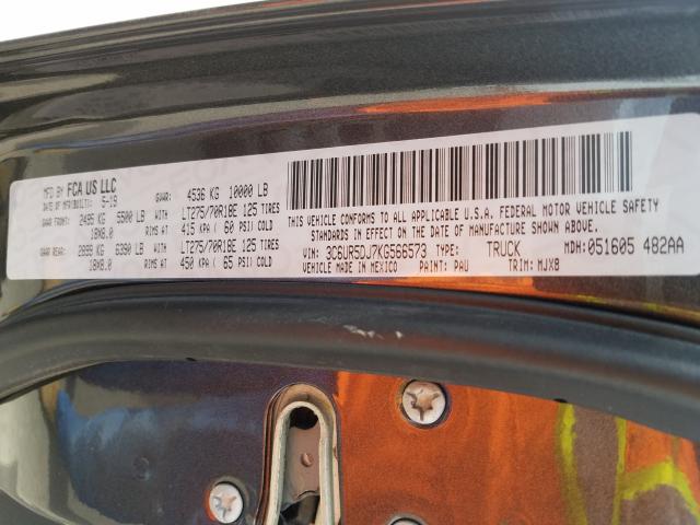 2019 RAM 2500 BIG H 3C6UR5DJ7KG566573