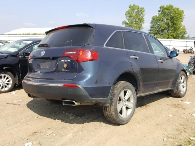 Salvage Title 2012 Acura Mdx 4dr Spor 3 7l For Sale In Columbia Station Oh 46766900