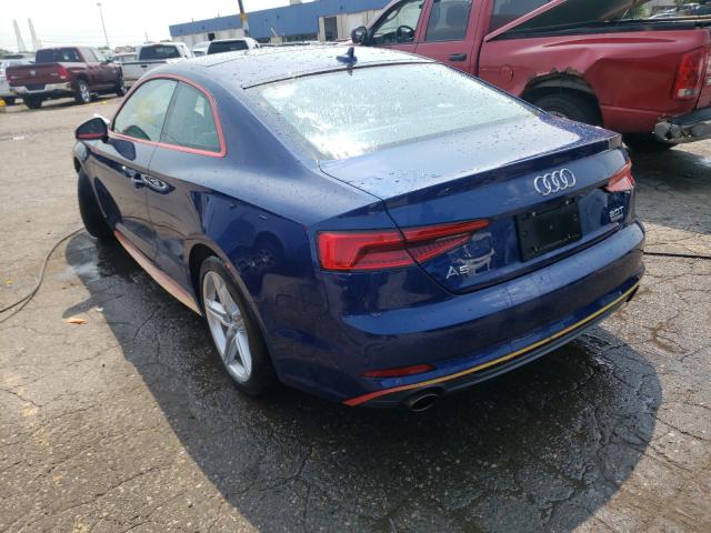 2018 AUDI A5 PREMIUM WAU8NAF5XJA007740