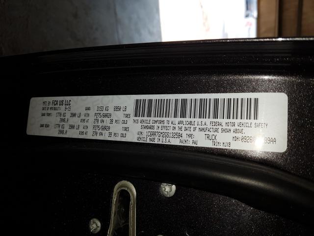 2016 RAM 1500 SLT 1C6RR7GM2GS132584