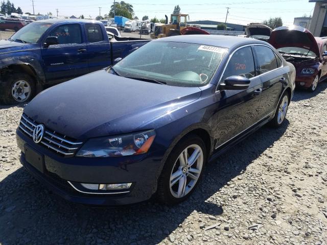 2014 VOLKSWAGEN PASSAT SE 1VWBN7A39EC053603