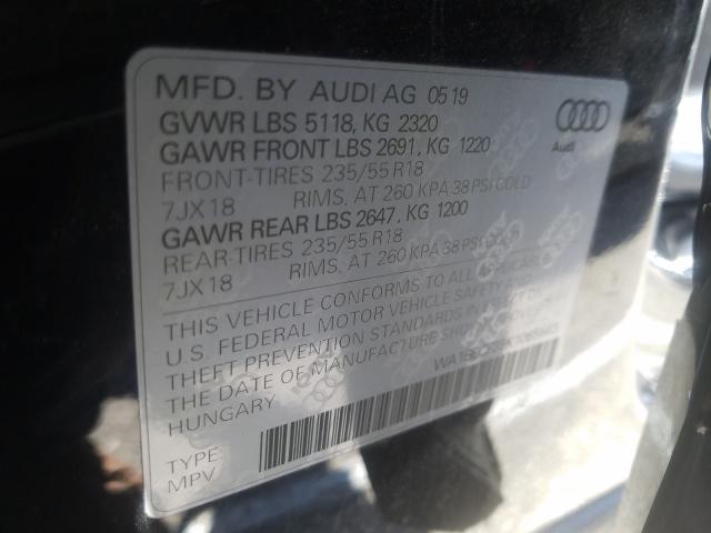 2019 AUDI Q3 PREMIUM WA1BECF39K1065563