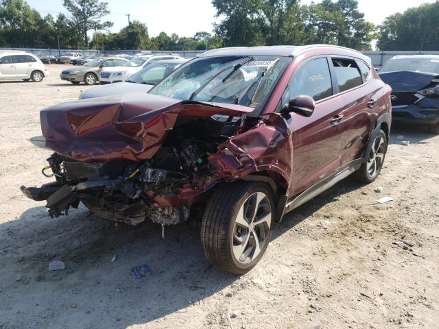 2017 HYUNDAI TUCSON LIM KM8J33A23HU348467